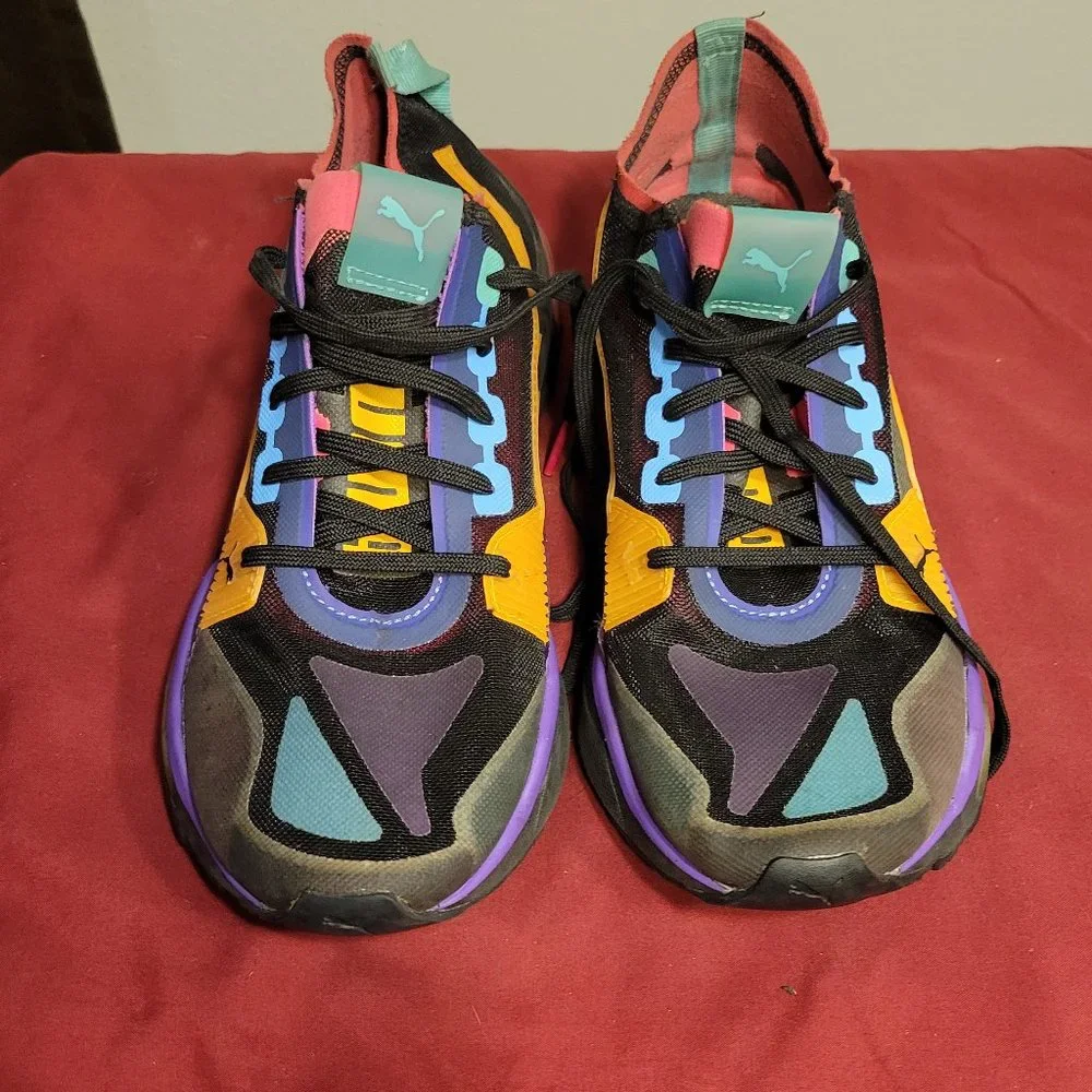 Puma LQDCELL Optic Sheer 'Black Rose Turquoise'  Size  7.5 - Picture 13 of 16